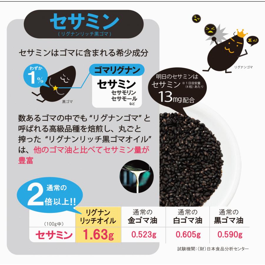 セサミン ゴマパワー サプリメント 明日のセサミン 健康補助食品